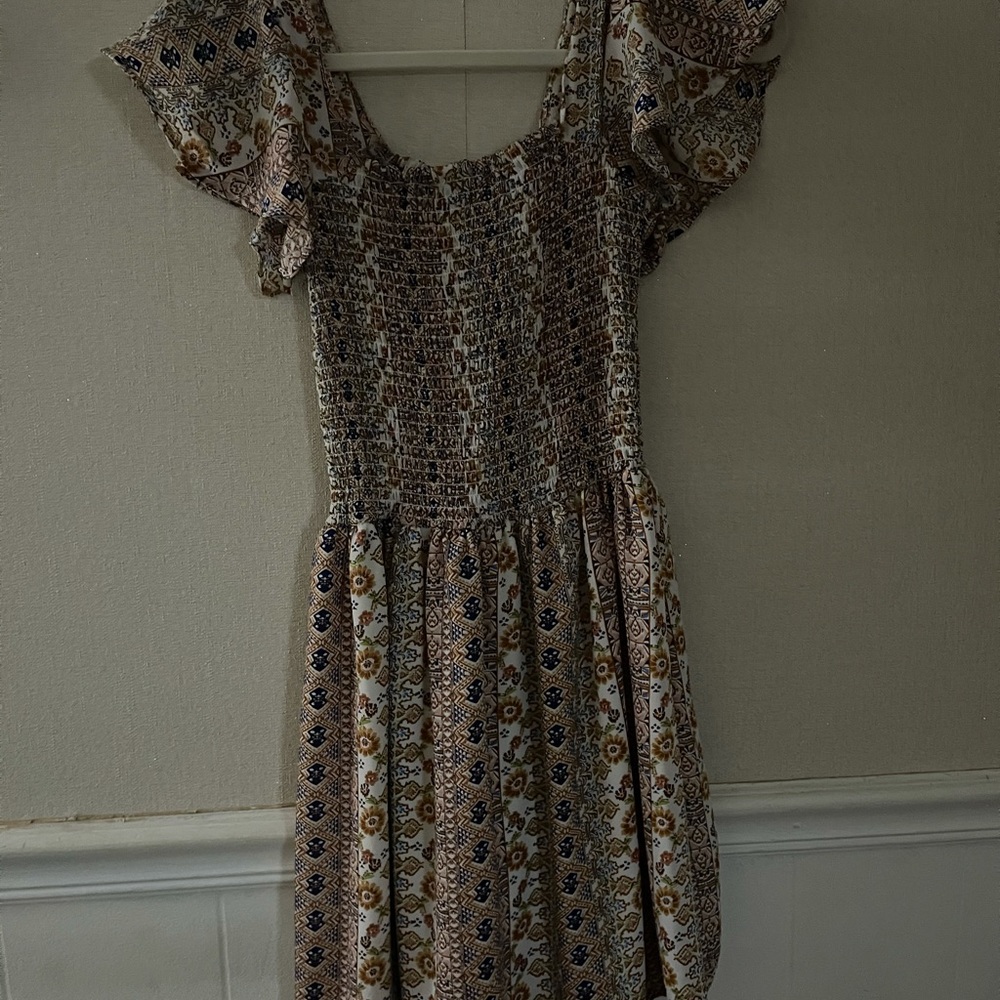 Off the shoulder dress